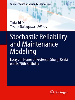 cover image of Stochastic Reliability and Maintenance Modeling